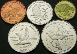 Cape Verde 1,  5,  10,  20,  50 Escudos 1994 - 5 Coins - 189 ¤