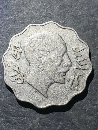 Iraq 1933 10 Fils Coin Details 3