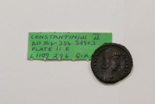 Constantinius Ii 354 - 364 Ad Sharp Details A97 Z6616