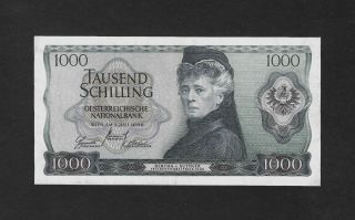 EF,  1000 schillings 1966 AUSTRIA 2