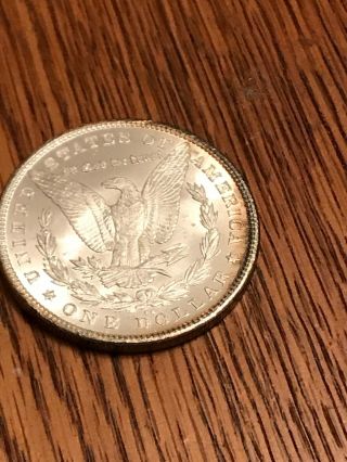 1880 - CC Morgan Silver Dollar Coin Carson City $1 Ungraded - Uncirculated 9
