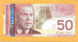 2004 Canadian 50 Dollar Bill Fmg1017049 (crisp)