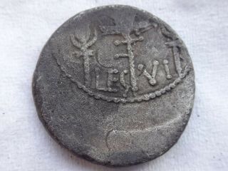 Silver Denarius Mark Antony.  F 45