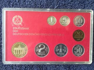 1988 East Germany / German Democratic Republic / Ddr Proof (pp) Set