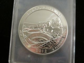 2012 Atb Chaco Culture Np 5 Oz Silver Coin Pcgs Ms 69 Pl First Strike T001