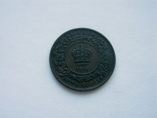 1861 Nova Scotia Half Cent