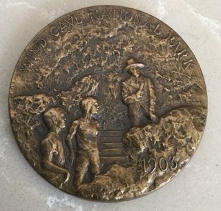 Medallic Art Co.  Wind Cave National Park South Dakota Coin Medal