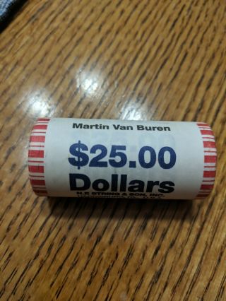Martin Van Buren $1 Bank Roll - 25 Coins
