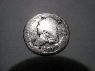 1831 Silver Capped Bust Half Dime 245