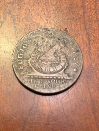 1787 Fugio Cent United States Colonial Copper Coin