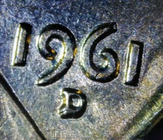 1961 - D/d/d Obw Error Penny