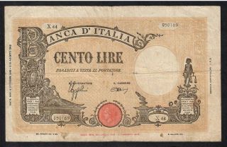 100 Lire From Italy 1948