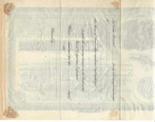 1893 Columbian Exposition Chicago World ' s Fair stock certificate 4
