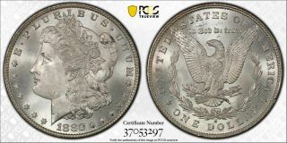 1880/9 - S $1 Morgan Dollar Pcgs Ms66,  Cac Approved