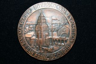 U.  S.  1915 Panama Pacific Exposition Medal Sponsored By Arbetet Adler