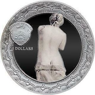 Palau 2017 10$ Venus de Milo - Eternal Sculptures 2 Oz Silver Proof Coin 2