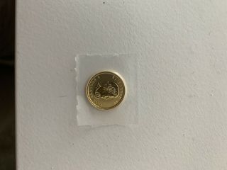 1/10 Oz Canadian Gold Maple Leaf $5 Coin.  9999 Fine