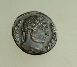 Constantine I The Great I 306 - 337 Follis Buste N.  R.  Æ20mm Vot Xxx Heralea