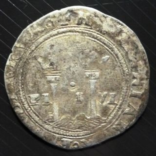 Mexico Silver Cob 1 Real,  Km9 Vf - 1542 - 1555 Ml (charles & Joanne)
