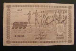 Finland 1000 Markkaa 1922