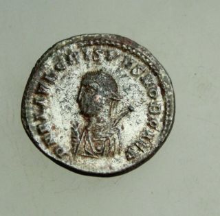 Constantine Ii As Caesar A.  D.  317 - 337 Small Buste N.  L Æ 20mm Silvered Follis