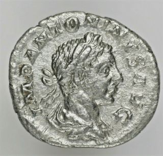 Elagabalus Denarius.  Imp Antoninvs Avg,  Laureate Draped Bust Right 2.  55g;21mm