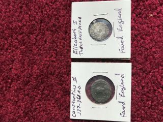 2 Ancient Coins Metal Detector Finds In England