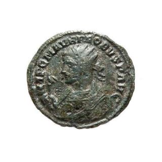 Lucernae Probus Ae Antoninianus Virtvs Probi Avg Xxi 276 - 282 A.  D.