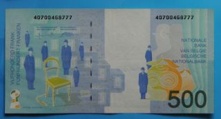 Belgium 500 Francs Banknote 1998 EF/XF P - 149 Billet Banque Nationale De Belgique 2