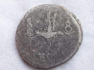 Silver Denarius Mark Antony.  F 32