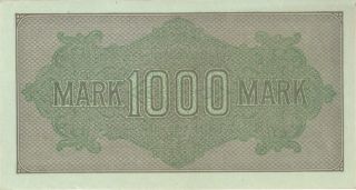 1922 1000 MARK GERMANY REICHSBANKNOTE UNC GERMAN BANKNOTE NOTE MONEY BILL CASH 2