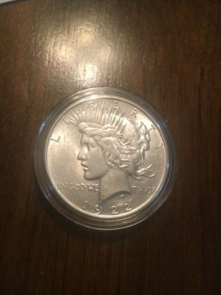 Uncirculated 1922 - D Denver Silver Peace Dollar