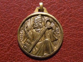 Christian Sanctus Petrus St.  Peter With The Key Of Heaven Pendant Medal