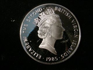 British Virgin Island - 1985,  $20 Proof