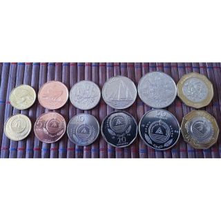 Cape Verde 1 5 10 20 50 100 Escudos 1994 Coin Set Of 6 Unc