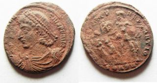 Zurqieh - Aa12183 - As Found.  Constantius Ii Ae