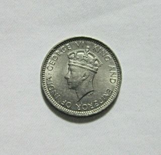 Hong Kong.  Nickel 5 Cents,  1937.  King George Vi.
