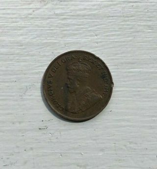 1925 Canadian Small Cent The Key