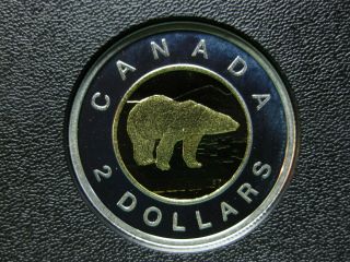 2011 Canadian Silver Proof Toonie ($2.  00) - Tone