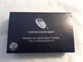 2013w American Eagle 2 - Coin Silver Set U.  S.  Packaging & F/s