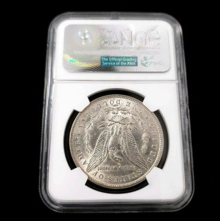 1885 US United States Morgan Silver $1 One Dollar NGC AU58 Collector Coin WD5003 2