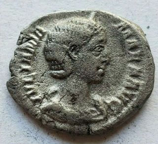 Roman Imperial Ar Denarius Of Julia Mamaea,  Mother Of Severus Alexander