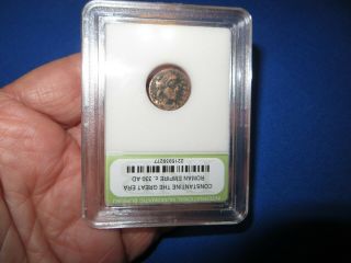 Bronze Ancient Roman Empire Coin 1,  500 Years Old