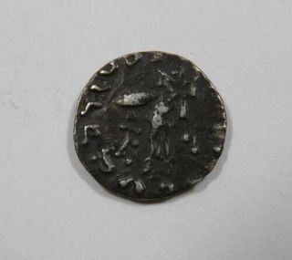 Ancient India Indo Scythian King on Horse Silver Drachm (57 - 35 BC) SCARCE 2