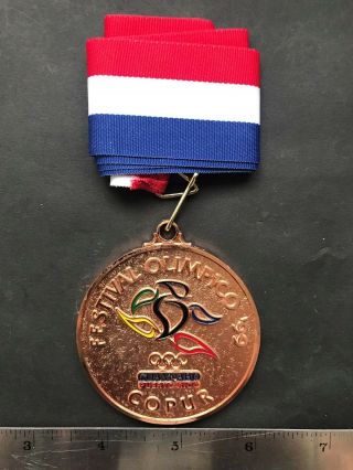 Puerto Rico COPUR Festival Olimpico Guaynabo Sports event medal bronze 3rd place 2