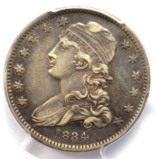 1834 Capped Bust Quarter 25c - Pcgs Au Details - Rare Early Date Coin In Au
