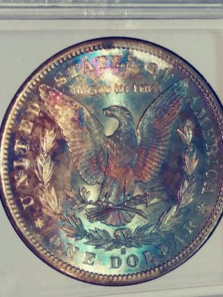 Monster Tone 1881 - S Morgan Silver Dollar - Blue Beauty L@@k