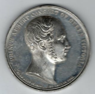1862 British Medal Issued To Commemorate The International Exhibition By Dowler