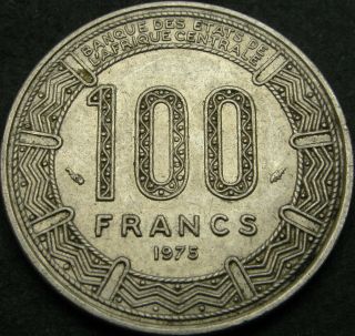 Chad 100 Francs 1975 - Nickel - Vf,  - 2656 ¤