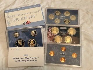 2009 S Proof Set United States Set With Complete Set